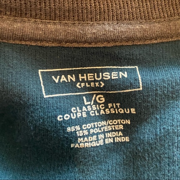 Two Van Heusen End - 1/4 Zip Sweaters - size large - Picture 3 of 3